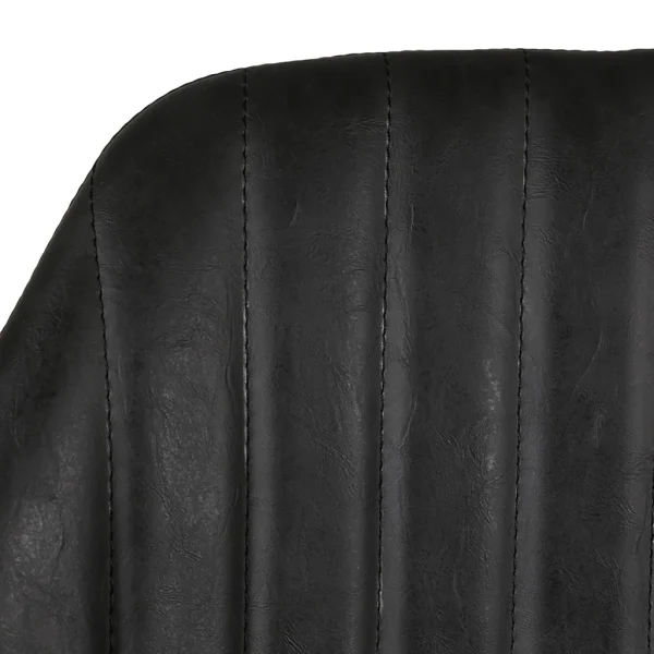 Zago Chaise Haute Pivotante Noir Veilli – Moss 6