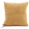 HARMONY HAOMY Coussin En Tissu Bouclette Tabac 45×45 Cm – Erode 13