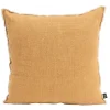 HARMONY HAOMY Coussin Chennai Tabac 45x45cm En Lin Lave 20