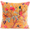 HARMONY HAOMY Coussin Birdy Caramel 45x45cm En Velour 11