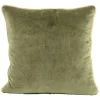 HARMONY HAOMY Coussin Delhi Kaki 45x45cm En Velour 11