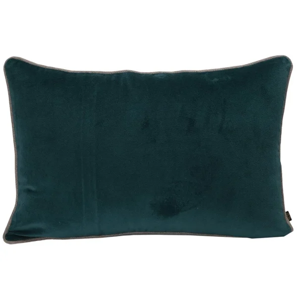 HARMONY HAOMY Coussin Delhi Peacock 40x60cm En Velour 1
