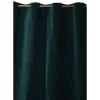 HARMONY HAOMY Rideau Delhi Peacock 135x300cm En Velour œillet 7