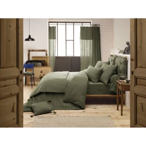 L’effet Papillon Housse De Couette Romarin En Gaze De Coton 240x220cm – Gaïa 9