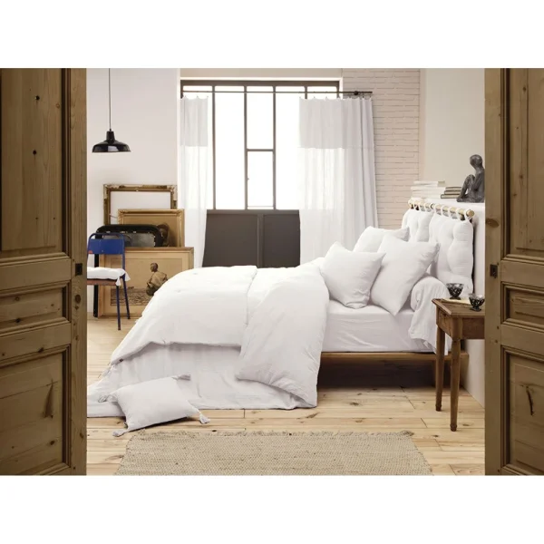L’effet Papillon Taie D’oreiller Chantilly En Gaze De Coton 60x60cm – Gaïa 4