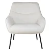 Zago Fauteuil En Velours Côtelé Beige – Martin 20