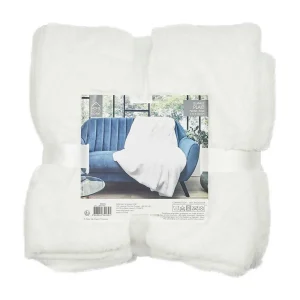 Home Déco Factory Plaid Imitation Fourrure écru 120x150cm – Opulence 9