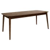 AC Design Table à Manger Extensible En Bois D’hévéa Marron 180-219cmx90cm – Montreux 11