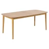 AC Design Table à Manger Extensible En Bois De Chêne Naturel 180-219cmx90cm – Montreux 19