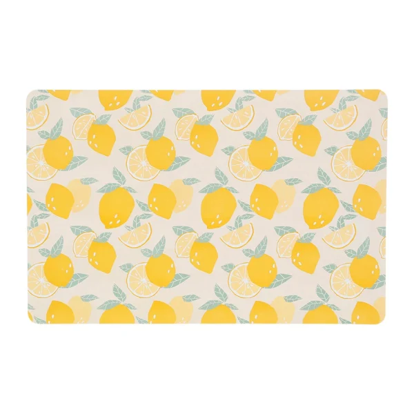 SEMA DESIGN Set Table Retro Summer Jaune 43.5×28.5cm Polypropylene 1