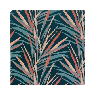 SEMA DESIGN Set Table Tropic’art Emeraude 43.5×28.5cm Polypropylene 6