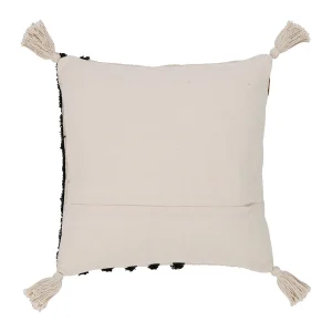 SEMA DESIGN Housse De Coussin Courba Terracotta Et Noir 45x45cm En Coton 9