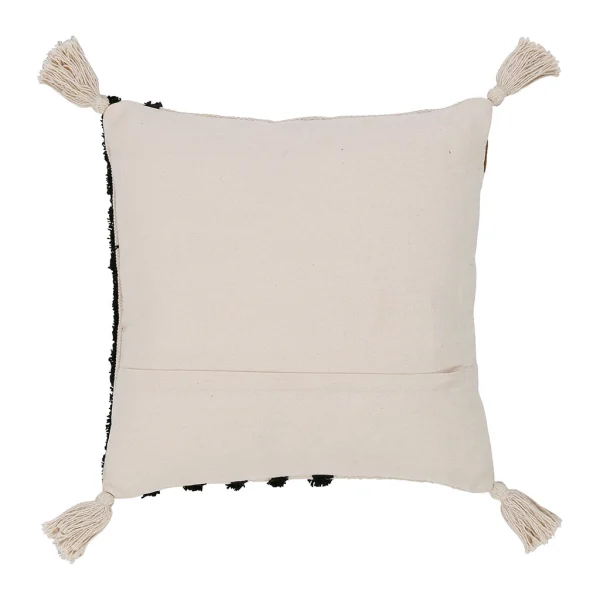 SEMA DESIGN Housse De Coussin Courba Terracotta Et Noir 45x45cm En Coton 4