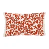 SEMA DESIGN Housse De Coussin Eterra Creme+terracotta 50x30cm Coton 7