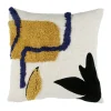SEMA DESIGN Housse De Coussin Arty Folk Moutarde 45x45cm 5