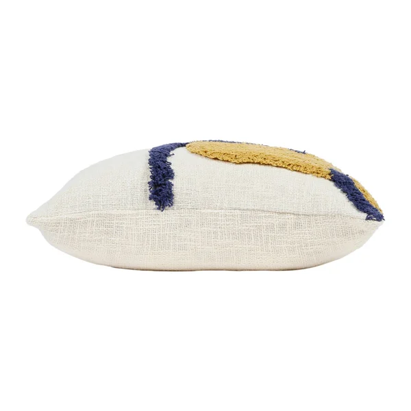 SEMA DESIGN Housse De Coussin Arty Folk Moutarde 45x45cm 4