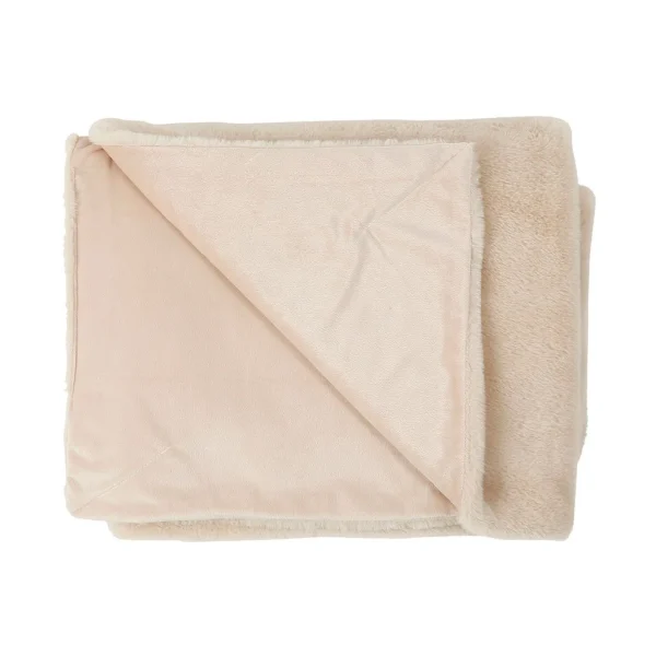 SEMA DESIGN Plaid Doudou Velvet Taupe – Golden 3