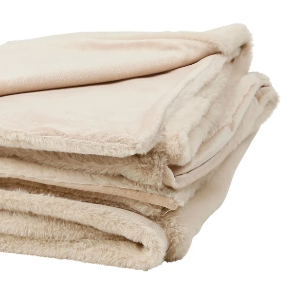 SEMA DESIGN Plaid Doudou Velvet Taupe – Golden 4