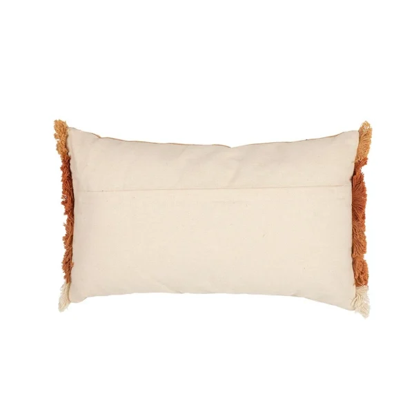 SEMA DESIGN Housse De Coussin Brodée Sweet Leaves Terra 50x30cm Coton 4