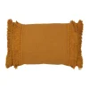 SEMA DESIGN Housse De Coussin Rectangulaire Moutarde 50x30cm – Terre Brulée 5
