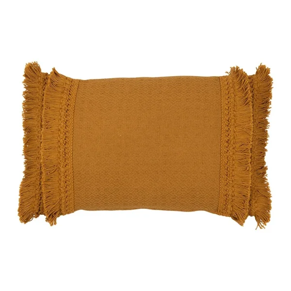 SEMA DESIGN Housse De Coussin Rectangulaire Moutarde 50x30cm – Terre Brulée 1