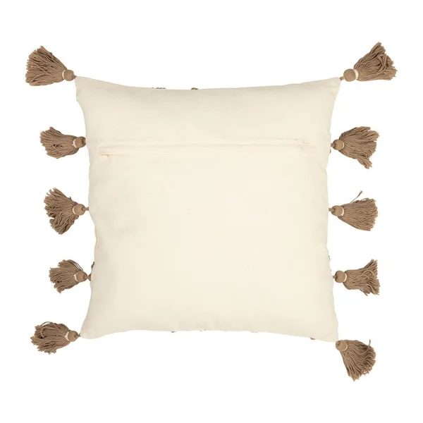 SEMA DESIGN Housse De Coussin Motif Irrégulier écru Et Taupe 45x45cm -blue Sand 4