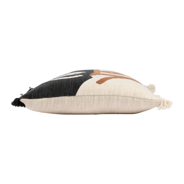 SEMA DESIGN Housse De Coussin Brodee écru Et Noir 45x45cm – Madeira 3