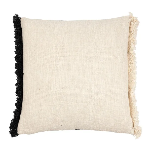 SEMA DESIGN Housse De Coussin Brodee écru Et Noir 45x45cm – Madeira 4