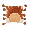 SEMA DESIGN Housse De Coussin Soleil Tufté écru Et Terracotta 45x45cm – Sweet Leaves 5