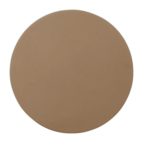 SEMA DESIGN Bout De Canapé Moderne En Fer Taupe H45cm – Arty 5
