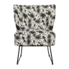 SEMA DESIGN Fauteuil Palmier Noir – Palmea 7