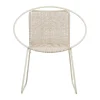 SEMA DESIGN Fauteuil Macramé Rond En Coton Ecru Et Fer -madeira 16