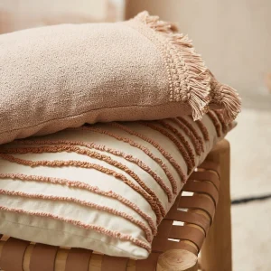 SEMA DESIGN Housse De Coussin Amerida Nude 50x30cm Coton 12
