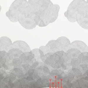 Bien Fait Papier Peint Cloudy 3x60xh280 Cm 12