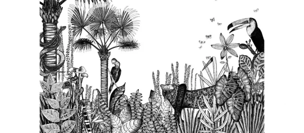 Bien Fait Papier Peint The Wild 3×91,4×280 Cm 3