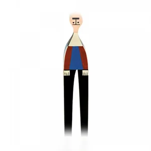 Vitra Poupée En Bois / Wooden Doll No. 22 8