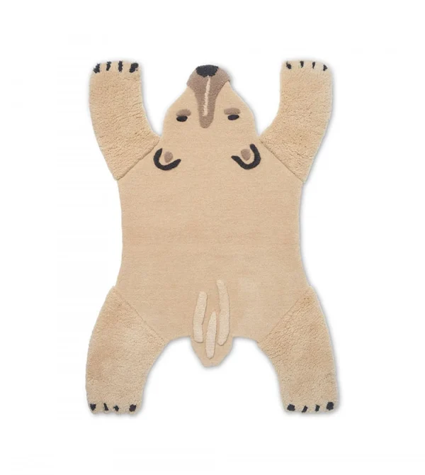 Ferm LIVING Tapis Tufté Animal – Ours Polaire 3
